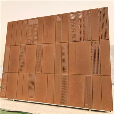 Corten A588 GrB Steel Plak